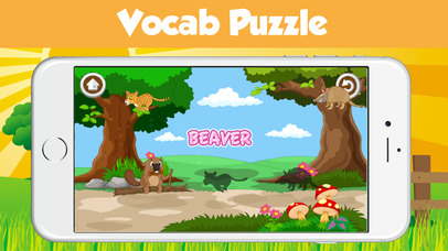 1st Grade Vocabulary Words - Wild Animals Learning screenshot 4