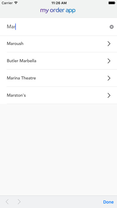 Multi my order app screenshot 2