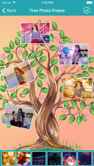 Tree Photo Collage Maker & Pic Frame Editor screenshot 4
