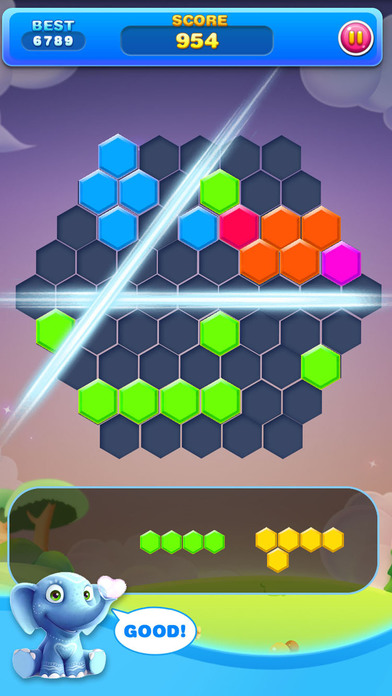 游戏 - 六边形消消乐 screenshot 2