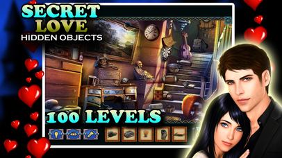 Secret Love Hidden Objects 100 Levels screenshot 4