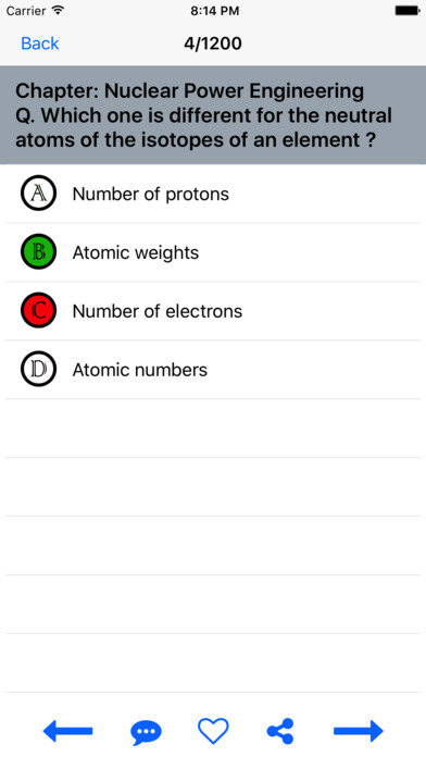 Chemistry Quiz Test screenshot 4