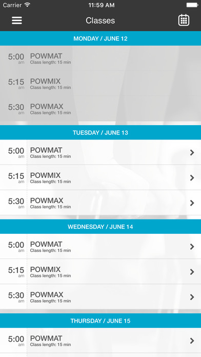 POWMAK Pilates screenshot 3