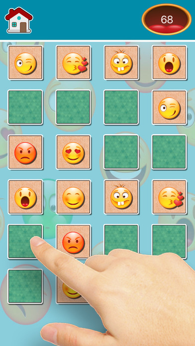 Emojis Find the Pairs Learning & memo Game screenshot 4