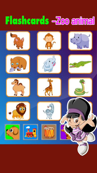 Kids learning with flashcard shape and color game screenshot 2