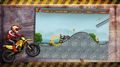Mad Moto Hill Race screenshot 3