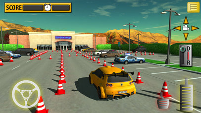 Car Supermarket Parking & Driving Test screenshot 2