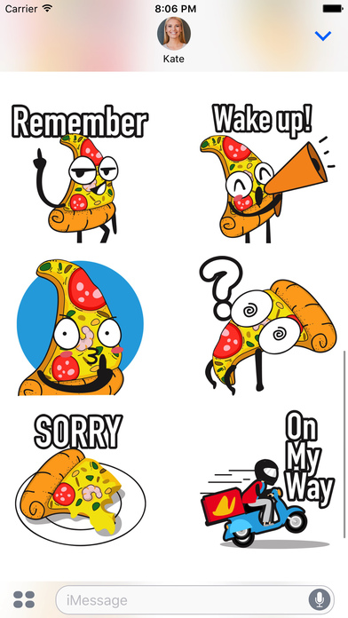 Mr Slice - Pizza Stickers screenshot 2