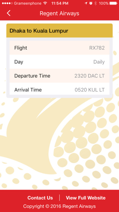 Regent Airways screenshot 4