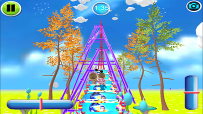 Fantasy World Roller Coaster Simulation 3D screenshot 2