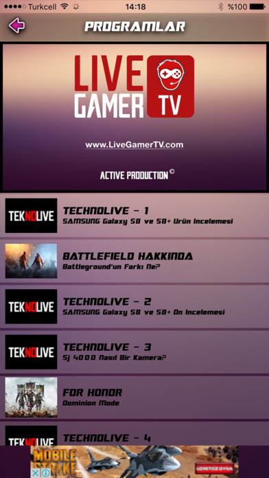 Live Gamer TV screenshot 4