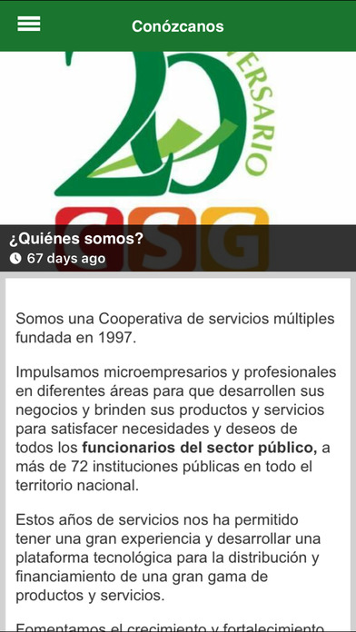 Cooperativa CSG screenshot 3