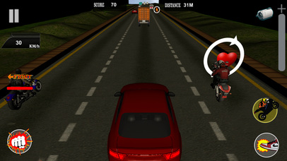 Crazy Motor Bike Racing Attack screenshot 2