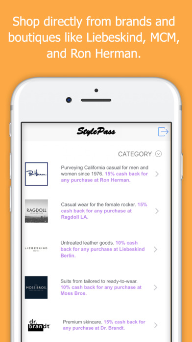 StylePass-Cashback Shopping Clothes, Shoes, Beauty screenshot 2