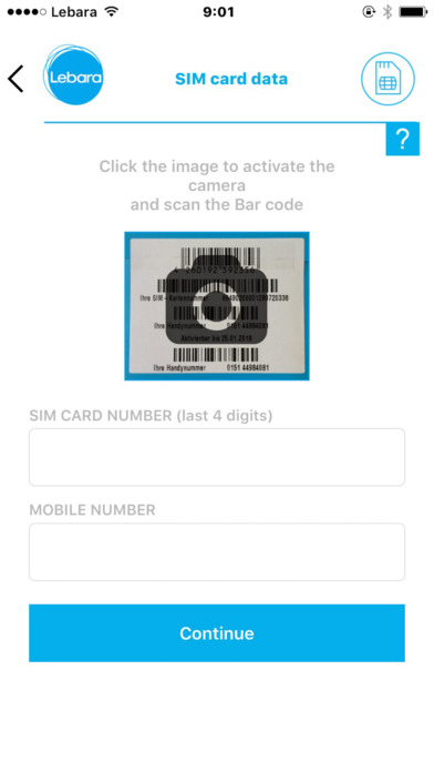 SIM ID-Check by Lebara Retail screenshot 2
