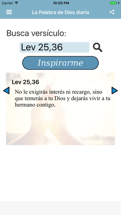 La Palabra de Dios diaria Sagrada Biblia Española screenshot 3
