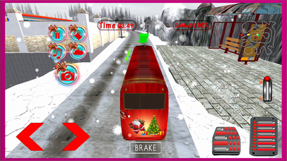 Christmas Extreme Bus Drive : Fast Bus Game Pro screenshot 3