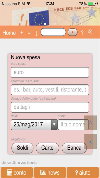 iContiFacili screenshot 2
