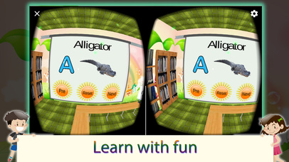 Alphabet Learning Virtual Reality screenshot 2