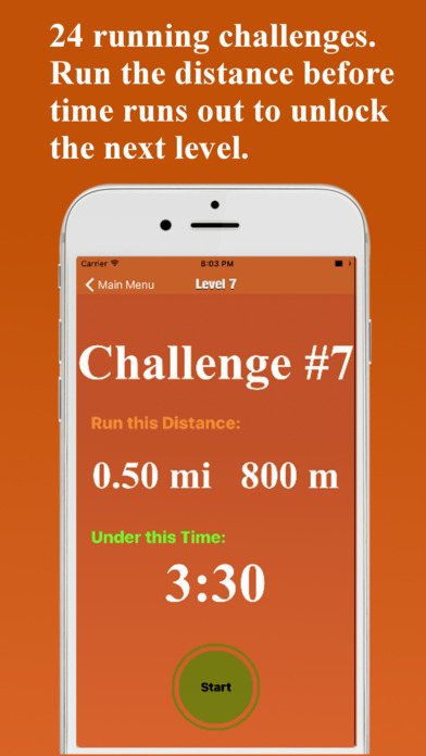 Run Challenge: elite training screenshot 2