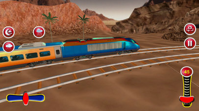 New Metro Train : Crazy Driver Train Game 3D screenshot 4