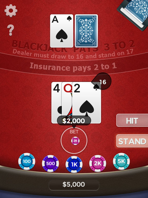 Blackjack 21 Free!screeshot 4
