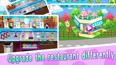 Ice cream restaurant screenshot 2