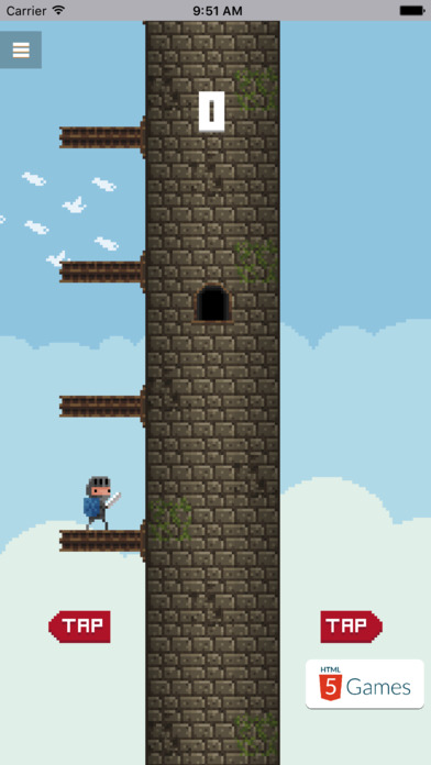 骑士上城堡 - 都爱玩的敏捷小游戏 screenshot 2