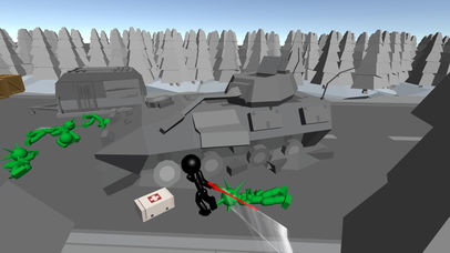 Stickman Killing Zombie 3D Pro screenshot 3