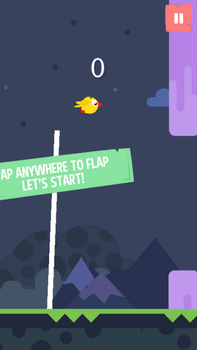 Flappy bobo - tapping mind game screenshot 2