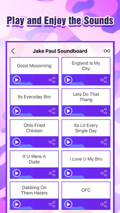Team 10 Soundboard for Jake Paul Fans screenshot 2