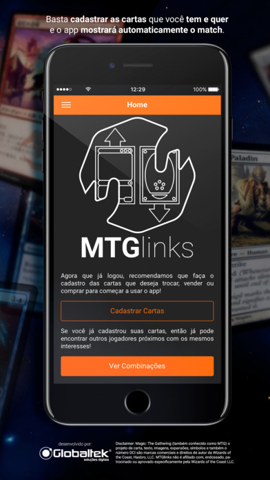 MTGlinks screenshot 2