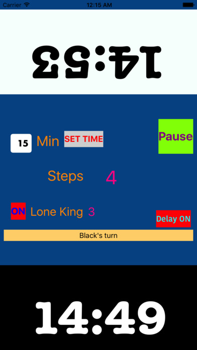 Chess Competition Clock screenshot 2