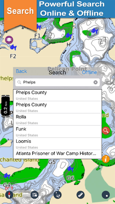 Minnetonka Lake  gps offline nautical charts screenshot 3