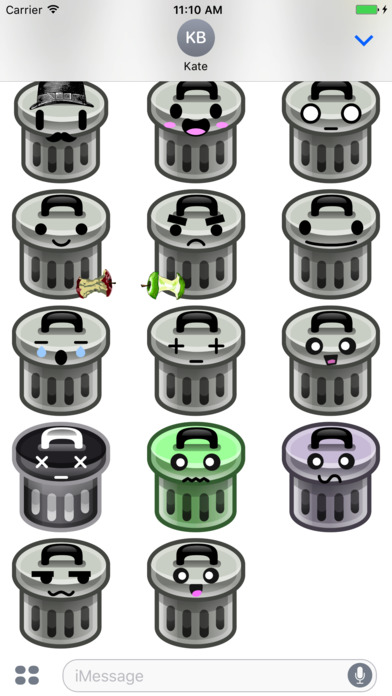 TrashMoji - Trash Can Emojis screenshot 4