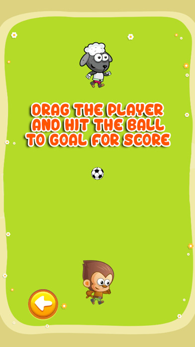 Mini Soccer : Monkey VS Sheep screenshot 2