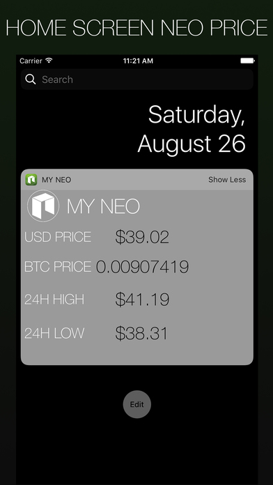 My NEO - Smart Economy Market Data screenshot 3