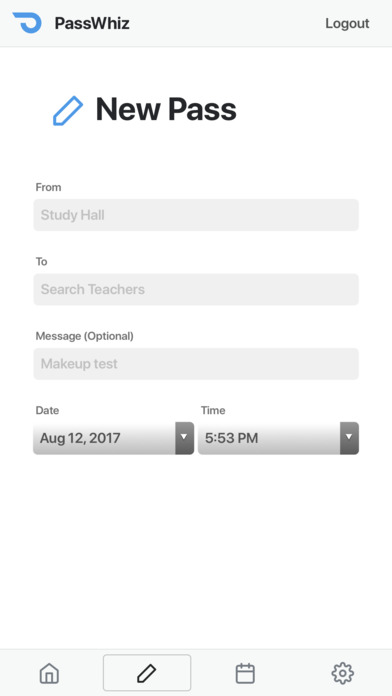 PassWhiz - Digital Hall Pass App screenshot 2
