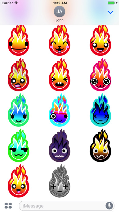 FIREMOJI - Hot Fire Flame Emojis screenshot 3
