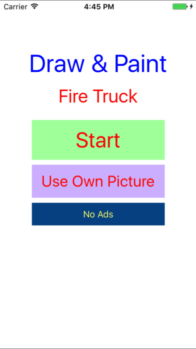 Trace Draw & Paint Fire Trucks screenshot 4