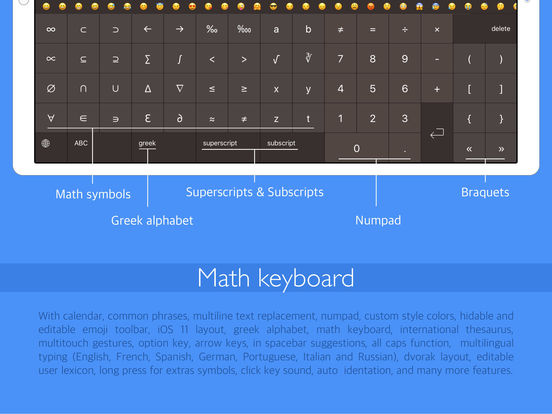 Pro Keyboard - Pc layout for professionals users 앱스토어 스크린샷