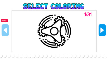 Coloring & Find Hidden Fidget Spinner screenshot 2