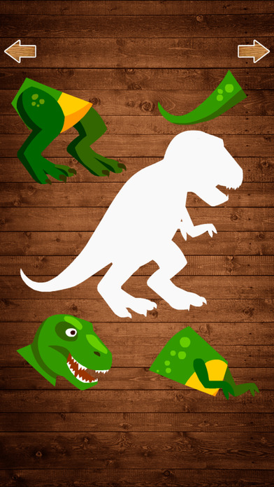 恐龙拼图游戏-恐龙拼图 screenshot 2