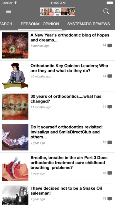 Kevin OBrien's Orthodontic Blog screenshot 4