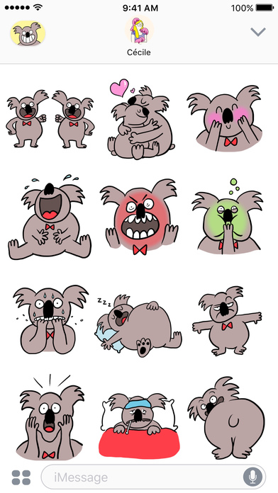 Jimmy The Koala – Sticker Keyboard screenshot 4