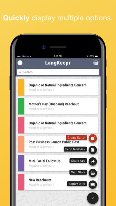 LangKeepr screenshot 2