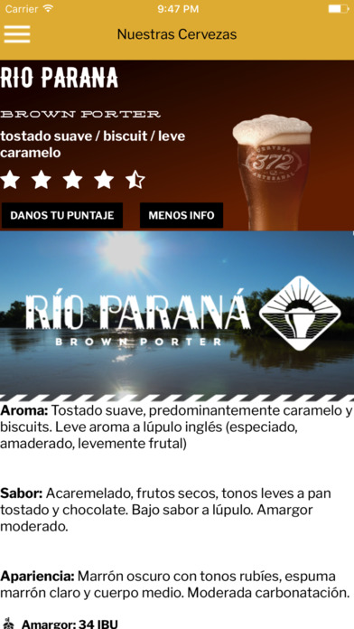372 Cervecería Artesanal screenshot 2
