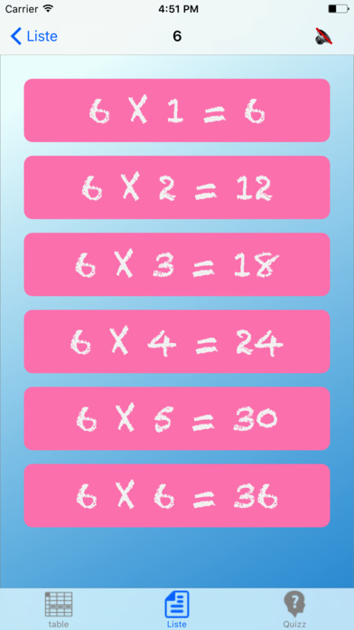 Multiplication Facile screenshot 3