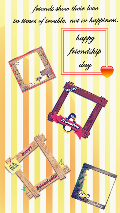 Frinedship Day Stickers,Badge And Photo Frame screenshot 4