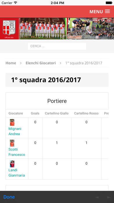 Rimini FC screenshot 2